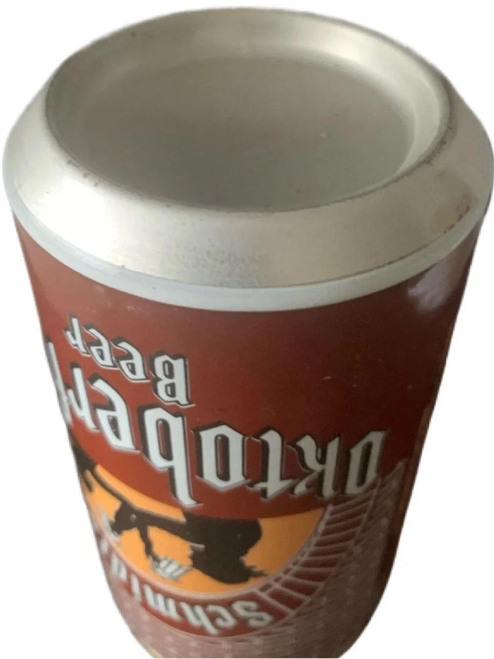 Vintage Beer Can Schmidt’s Oktoberfest Beer Empty